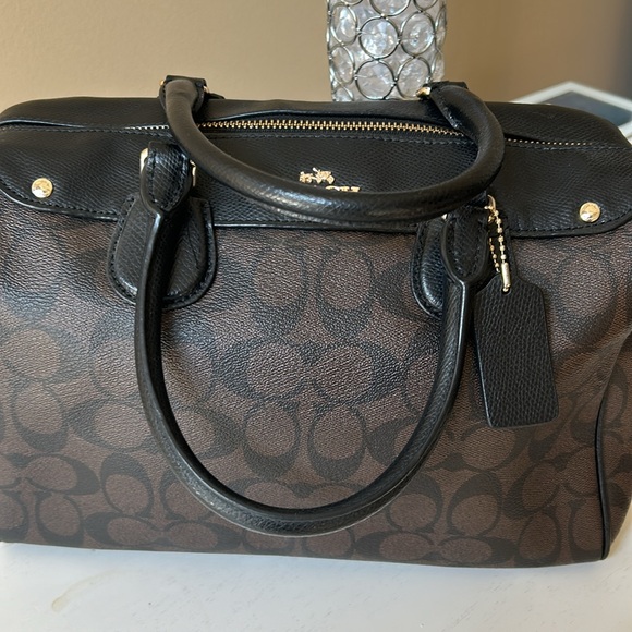 Coach Logo Rowan Satchel - Picture 2 of 4